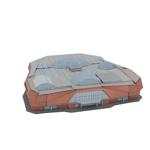 Modern Shopping Mall 3D Model