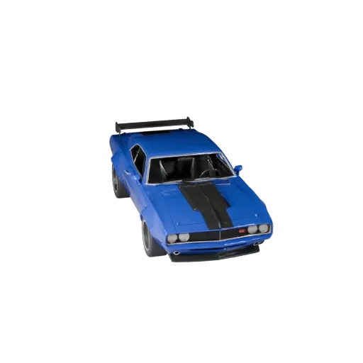 Printable Muscle Car STL Model - Collectible Display