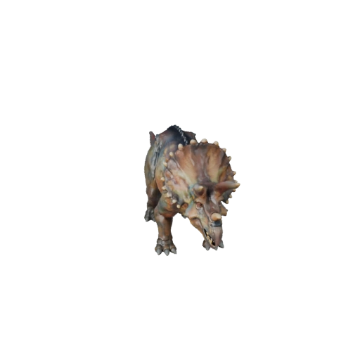 Modelo 3D de Triceratops para Unity - Asset Pronto para Jogo, FBX | PBR