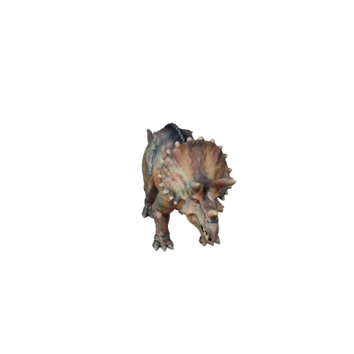 Triceratops 3D Model for Unity - Game Ready Asset, FBX | PBR