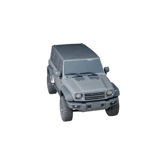Utility Suv 3D Model for Unity - Low Poly Game Asset