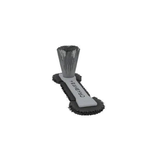 3D Model Graphite Brush for Traction Motors with "Grafit+" Logo
