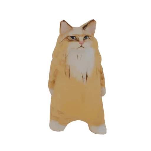 Standing Cat Figurine