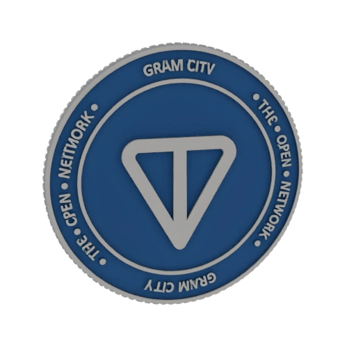 Gram City Coin 3D Model