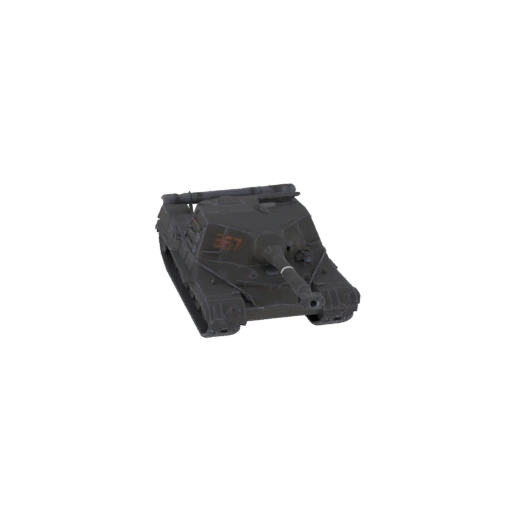 German Jagdpanther Tank Destroyer 3D Model