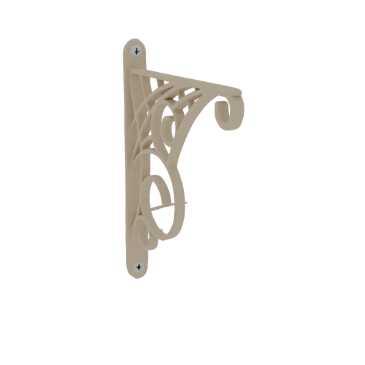 Ornate Scroll Shelf Bracket