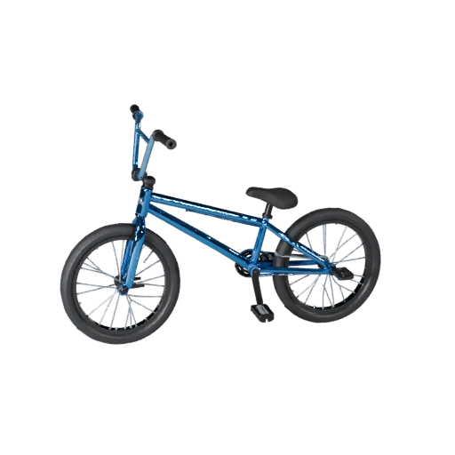 Modello 3D Bici Bmx Pronto per il Gioco per Uso in Tempo Reale Asset PBR