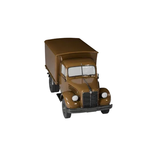 Vintage Cargo Truck 3D Model for Unity - Low Poly Game