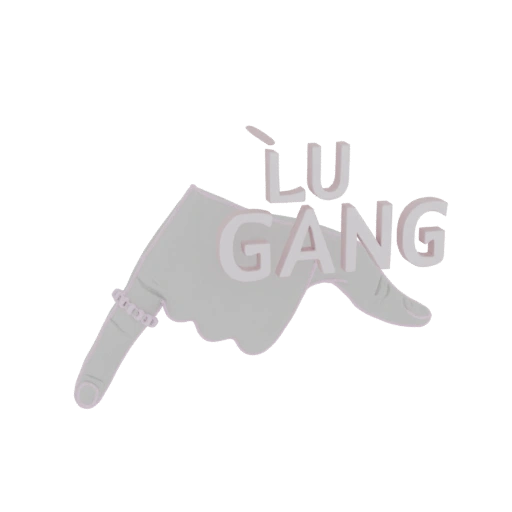 Lu Gang Hand Gesture 3D Model
