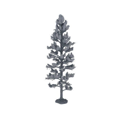 Winter Pine Tree Miniature