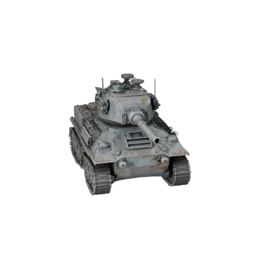 Game Ready Warship 3D Model for Realtime Use PBR Asset
