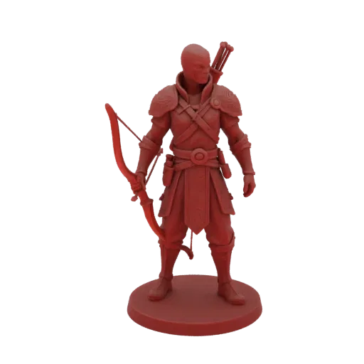 Fantasy Ranger Miniature STL