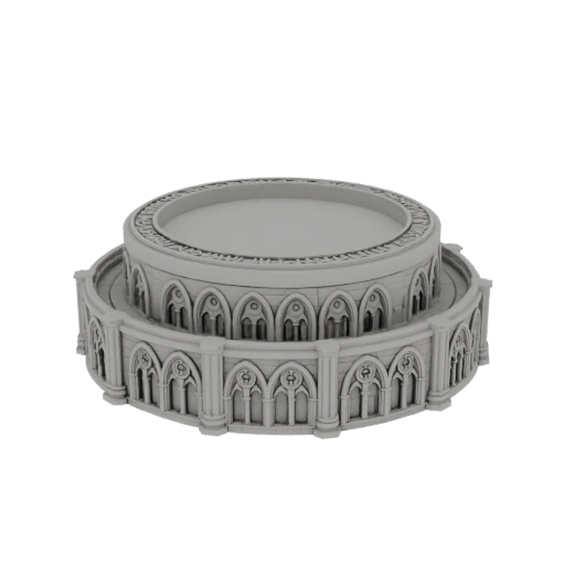 Gothic Circular Platform