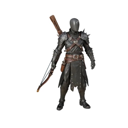 Fantasy Assault Ranger Character Model - Rigged