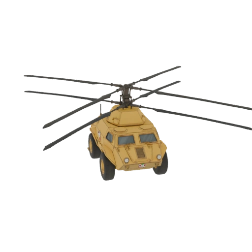 Helicopter Car Hybrid