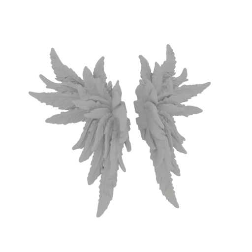Feathered Angel Wings