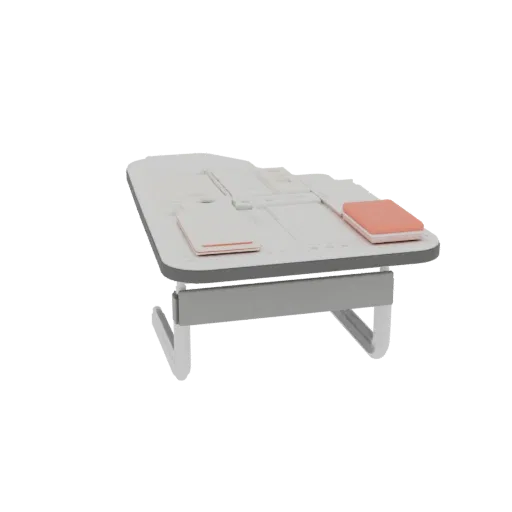 Surgical Injection Practice Pad High Poly 3D model, close-up studio render, showing neutral plastics, form detail.