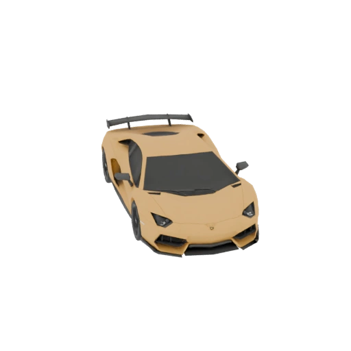 Lamborghini Aventador SVJ 3D Model