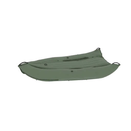 Kayak Gonflable Vert Olive Modèle 3D