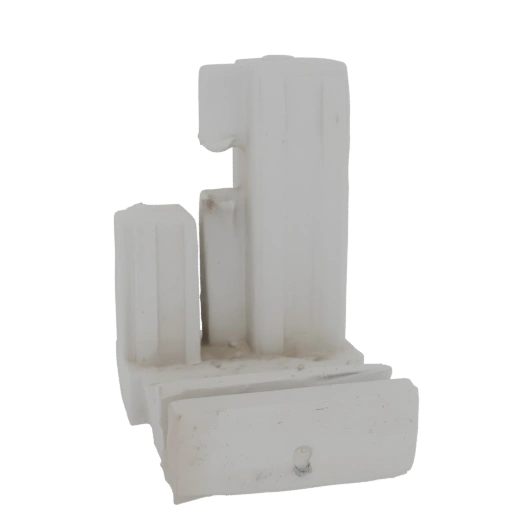White Plastic Window Glider Clip