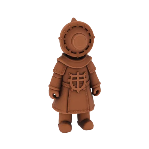 Medieval Ashwing Monk Miniature STL