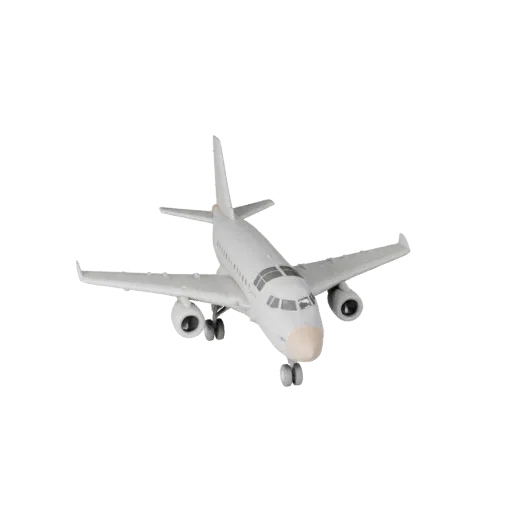 Printable Airplane STL 3D Model - Display & Collectibles