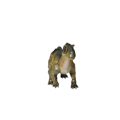 Low Poly Iguanodon 3D Model - Unity Game Asset with FBX | PBR