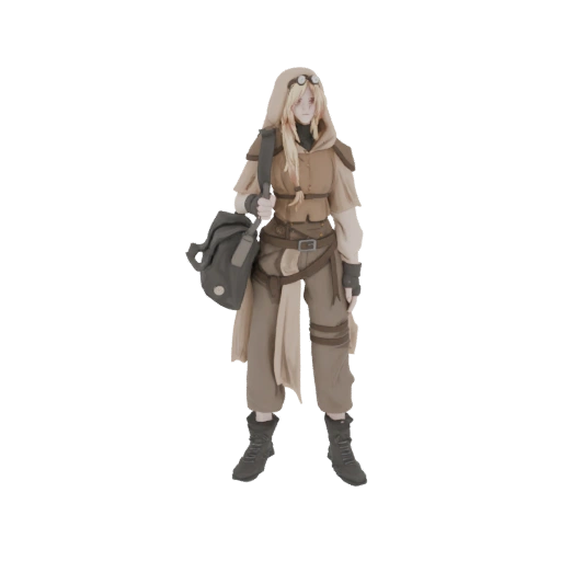 Steampunk Adventurer Miniature