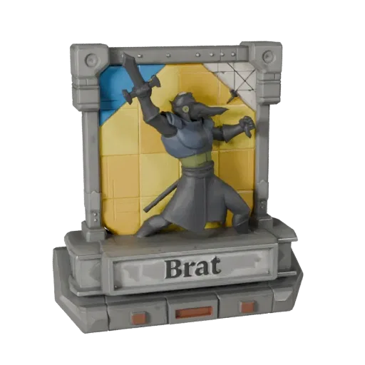 Dungeon Objective Marker stylized 3D model preview showing scale, three-quarter game view and surface detail