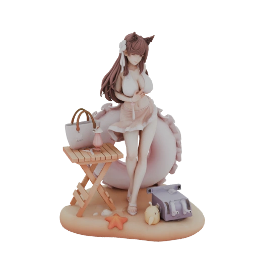 Summer Beach Girl Figure