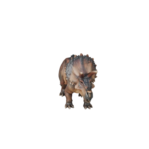 Modelo 3D Realista de Triceratops - Asset PBR Rigged para Jogos