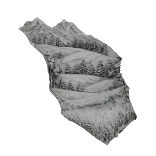 Mountain Landscape Diorama