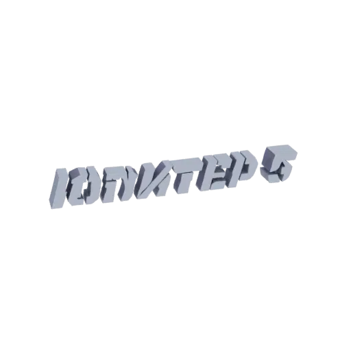 A 3D model of the word 'Ignited' in a bold, angular, grey font with a metallic sheen, set against a white background.