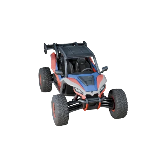 Dune Buggy 3D Model for Unity - Low Poly Game Asset