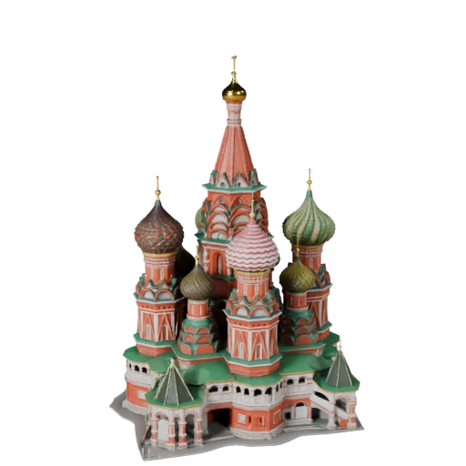 Cattedrale di San Basilio Modello 3D per Blender - Asset di Rendering