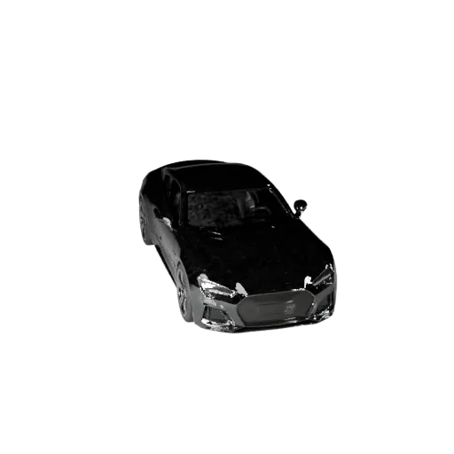 Coupe 3D Model for Blender - Render Ready Asset Pro