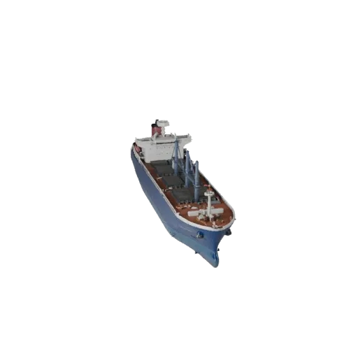 Cargo Ship 3D Model for Blender & Games - Realistic PBR