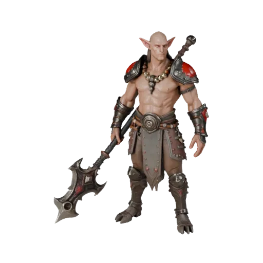 Realistic Arcane Druid Character Model - Rigged