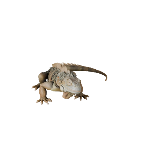 Modelo 3D de Iguana de Alto Poligonaje - Activo STL Detallado para Impresión