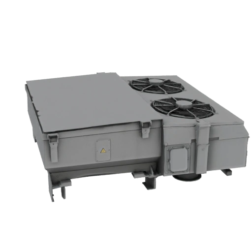 Industrial Air Conditioning Unit 3D Model