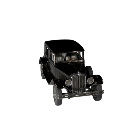 Voiture Vintage Imprimable Modèle 3D STL pour Objets de Collection &