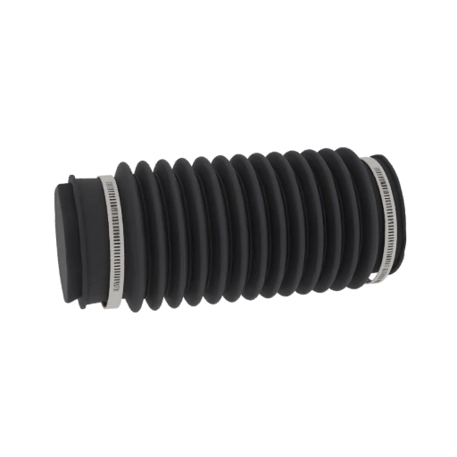 Corrugated Hose with Clamps