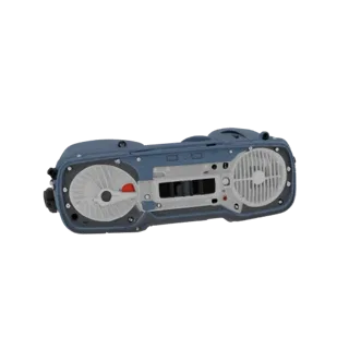 3D model of Toyota Celica ST200 1996 headlight housing, top view, with internal elements