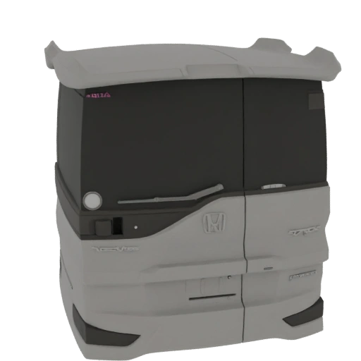 Honda N-VAN "Aqua" 3D Model