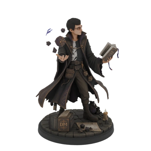 Dungeon Master Wizard Miniature