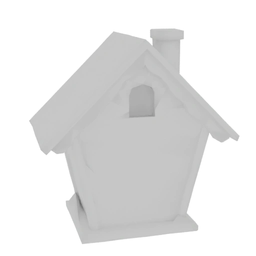 Cozy Birdhouse 3D Model