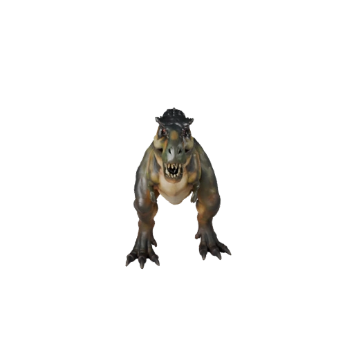 Modelo 3D de Tyrannosaurus Rex Caricatura - Activo Estilizado para Animación