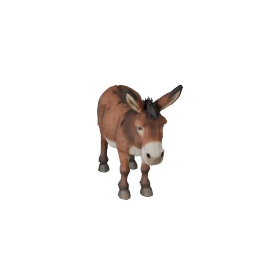 Donkey 3D Model for Unity - Game Ready Asset, FBX | Royalty-Free