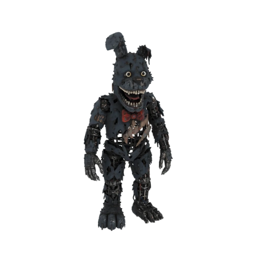 Withered Rabbit Animatronic 3D Model