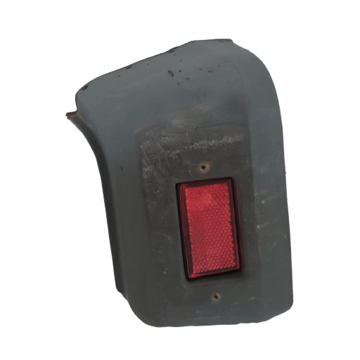 Vehicle Bumper Corner with Reflector